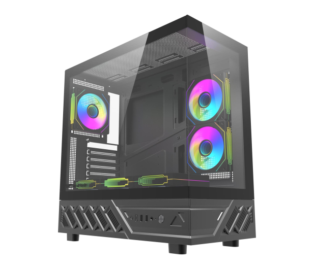 DarkFlash DS950 Black + 6 Fans - 1526231 - zdjęcie
